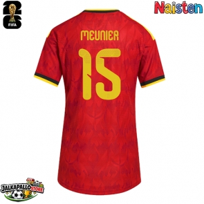 Belgia Thomas Meunier #15 Kotipaita Naisten MM-kisat 2026 Lyhythihainen